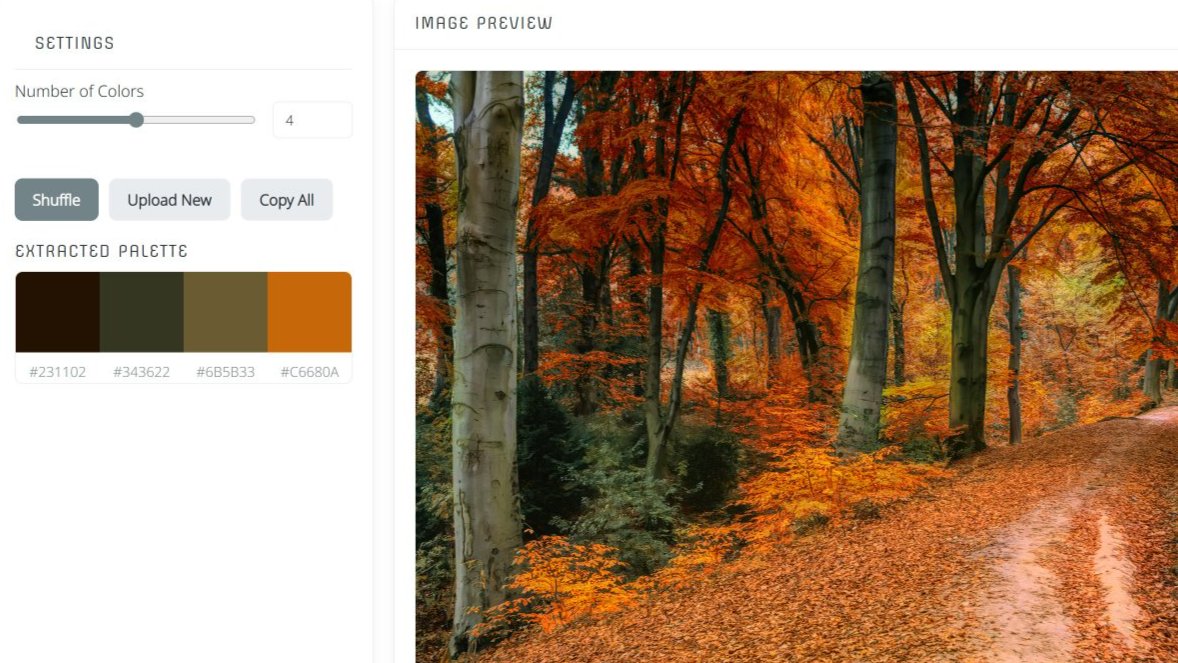Preview of Color Palette Extractor